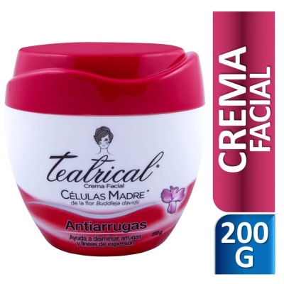 TEATRICAL CREMA FACIAL ANTIARRUGAS X 200 GRAMOS1