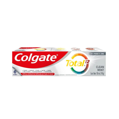 COLGATE CREMA DENTAL TOTAL 12 CLEAN MINT X 150 GRAMOS1