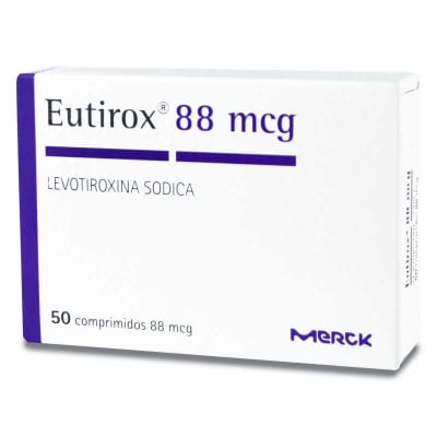 EUTIROX 88 MICROGRAMOS X 50 COMPRIMIDOS1
