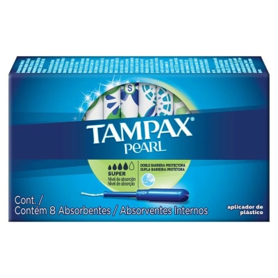 TAMPON FEMENINO TAMPAX PEARL SUPER X 8 UNIDADES1
