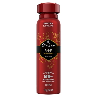 OLD SPICE DESODORANTE SPRAY VIP X 150 MILILITROS1