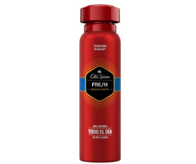 OLD SPICE DESODORANTE SPRAY FRESH X 150 MILILITROS1