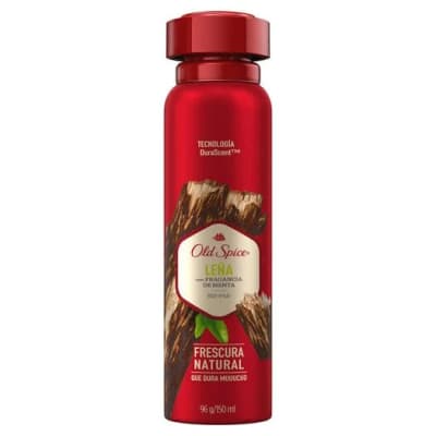OLD SPICE DESODORANTE SPRAY LEÑA X 150 MILILITROS1