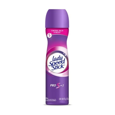 LADY SPEED STICK PRO 5 EN 1 DESODORANTE SPRAY X 150 MILILITROS1