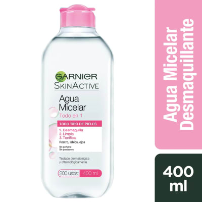 GARNIER LOCION MICELAR X 400 MILILITROS1
