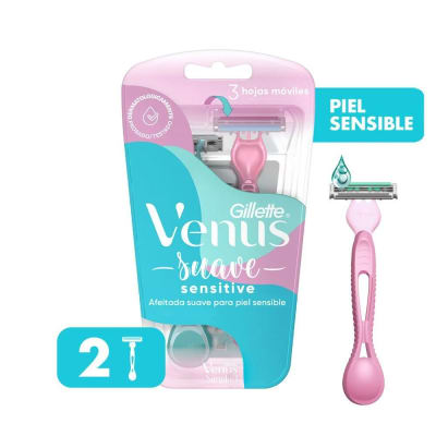 GILLETTE VENUS MAQUINA AFEITAR SIMPLY 3 HOJAS X 2 UNIDADES1