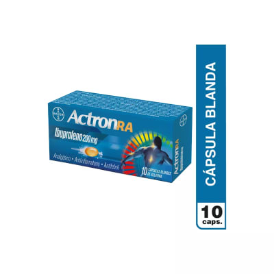 ACTRONRA 200 MILIGRAMOS X 10 CAPSULAS BLANDAS1