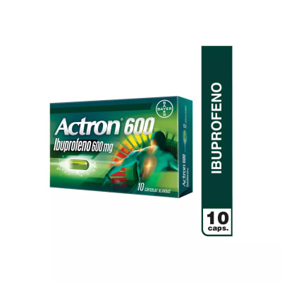 ACTRON 600 MILIGRAMOS X 10 CAPSULAS BLANDAS1