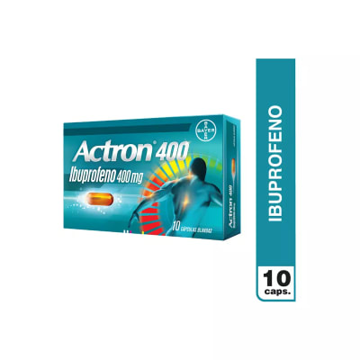 ACTRON 400 MILIGRAMOS X 10 CAPSULAS BLANDAS1