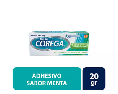 COREGA ULTRA CREMA ADHESIVA MENTA X 20 GRAMOS1