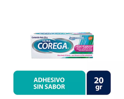 COREGA ULTRA CREMA ADHESIVA SIN SABOR X 20 GRAMOS1
