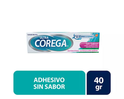 COREGA ULTRA CREMA ADHESIVA SIN SABOR X 40 GRAMOS1