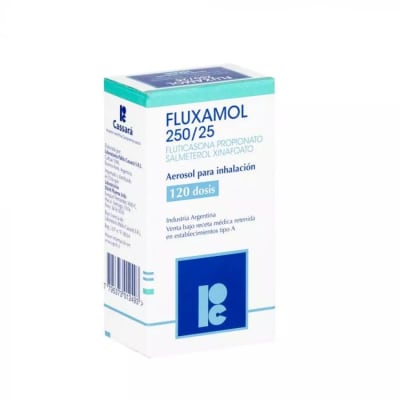 FLUXAMOL HFA SALBUTAMOL INHALADOR 250/25 X 120 DOSIS1