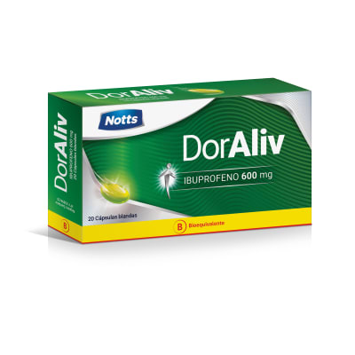 DORALIV 600 MILIGRAMOS X 20 CAPSULAS1