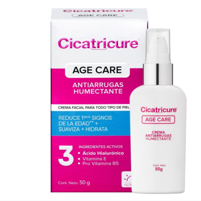 CICATRICURE CREMA FACIAL HUMECTANTE AGE CARE X 50 GRAMOS1