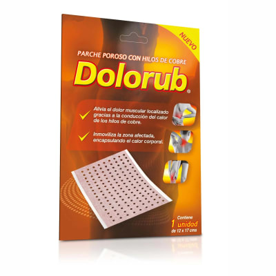 DOLORUB PARCHE HILOS COBRE X 1 UNIDAD1