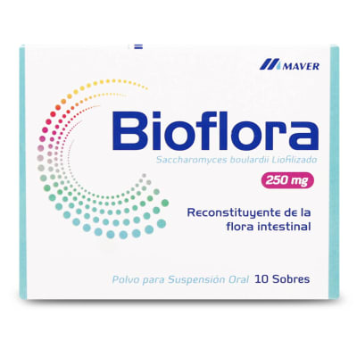 BIOFLORA 250 MILIGRAMOS X 10 SOBRES1