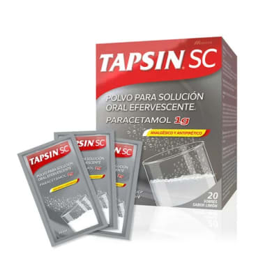 TAPSIN PURO EFERVESCENTE 1 GRAMO X 20 SOBRES1