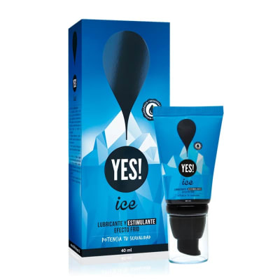 YES ICE GEL LUBRICANTE SEXUAL X 40 MILILITROS1