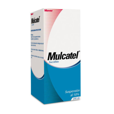 MULCATEL SULCRALFATO 10% SUSPENSION ORAL X 200 MILILITROS1