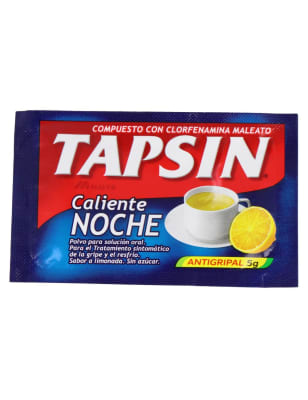 TAPSIN CALIENTE NOCHE POLVO X 3 UNIDADES5 GRAMOS X 1 SOBR1