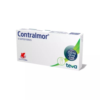 CONTRALMOR X 6 SUPOSITORIOS1