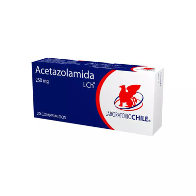 ACETAZOLAMIDA 250 MILIGRAMOS X 20 COMPRIMIDOS1