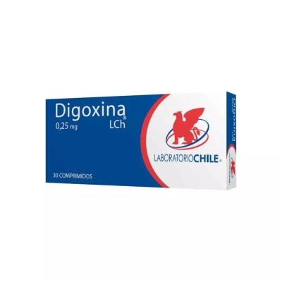 DIGOXINA 0,25 MILIGRAMOS X 30 COMPRIMIDOS1