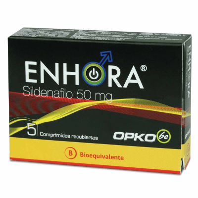 ENHORA 50 MILIGRAMOS X 5 COMPRIMIDOS BIOEQUIVALENTE  - OPKO1