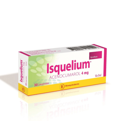 ISQUELIUM 4 MILIGRAMOS X 30 COMPRIMIDOS BIOEQUIVALENTE1