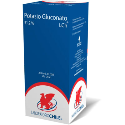 POTASIO GLUCONATO SOLUCION ORAL 31,2% X 200 MILILITROS1