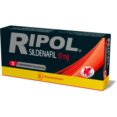 RIPOL 50 MILIGRAMOS X 5 COMPRIMIDOS BIOEQUIVALENTE1