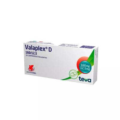 VALAPLEX D 160/12,5 MILIGRAMOS X 30 COMPRIMIDOS1