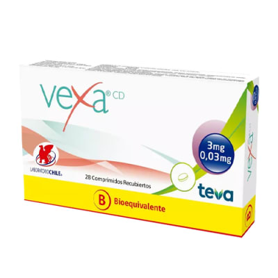VEXA CD X 28 COMPRIMIDOS RECUBIERTOS BIOEQUIVALENTE1