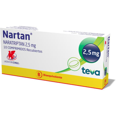 NARTAN 2,5 MILIGRAMOS X 10 COMPRIMIDOS BIOEQUIVALENTE1