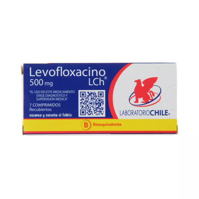 LEVOFLOXACINO 500 MILIGRAMOS X 7 COMPRIMIDOS BIOEQUIVALENTE1