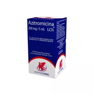 AZITROMICINA POLVO PARA SUSPENSION 200 MILIGRAMOS X 15 MILILITROS1
