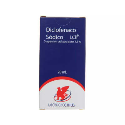 DICLOFENACO 1,5% SUSPENSION ORAL GOTAS X 20 MILILITROS1
