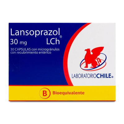 LANSOPRAZOL 30 MILIGRAMOS X 30 CAPSULAS BIOEQUIVALENTE1