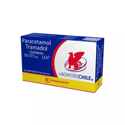 TRAMADOL PARACETAMOL 37,5/325 MILIGRAMOS X 30 COMPRIMIDOS1