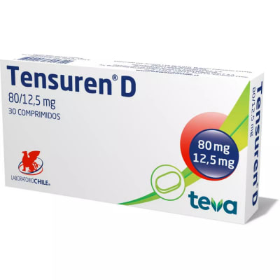 TENSUREN D  80/12,5 MILIGRAMOS X 30 COMPRIMIDOS1