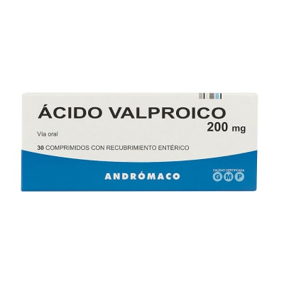 ACIDO VALPROICO 200 MILIGRAMOS X 30 COMPRIMIDOS1