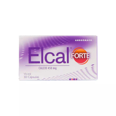 ELCAL FORTE CALCIO 450 MILIGRAMOS X 30 CAPSULAS1