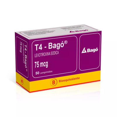 T4 75 MICROGRAMOS X 50 COMPRIMIDOS BIOEQUIVALENTE1