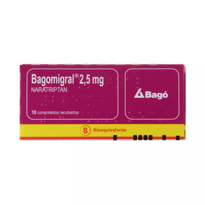 BAGOMIGRAL 2,5 MILIGRAMOS X 10 COMPRIMIDOS1