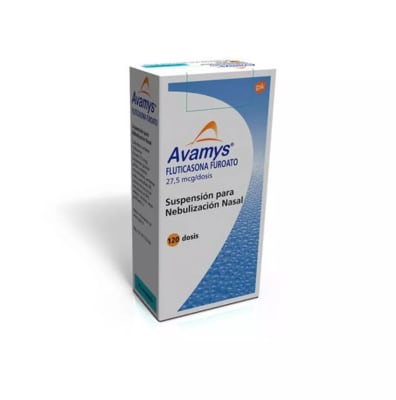 AVAMYS SUSPENSION NASAL 27,5 MICROGRAMOS X 120 DOSIS1