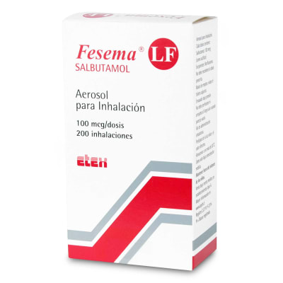 FESEMA LF SALBUTAMOL INHALADOR X 200 DOSIS1