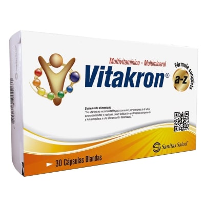 VITAKRON A-Z X 30 CAPSULAS BLANDAS1