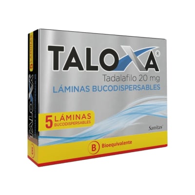TALOXA 20 MILIGRAMOS X 5 LAMINAS SUBLINGUALES1