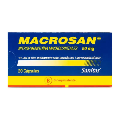 MACROSAN 50 MILIGRAMOS X 20 CAPSULAS BIOEQUIVALENTE - SANITAS1